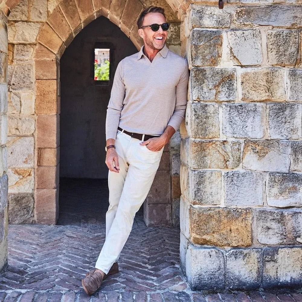 Collars & Co. NWT‎ CEO Chino Five Pocket Cotton Stretch Pants - Size W32/L34